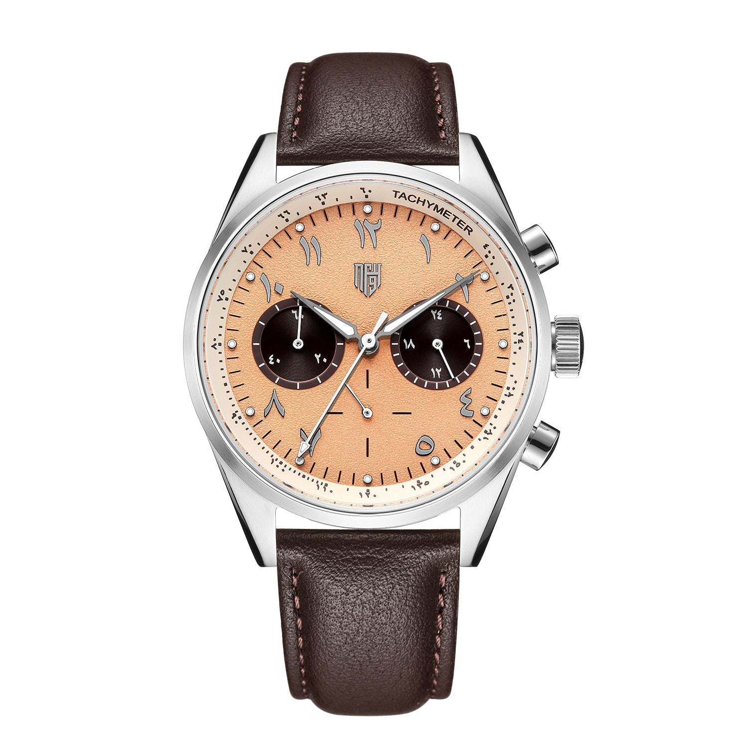 Culture Chronograph 2-Pink Sand leather