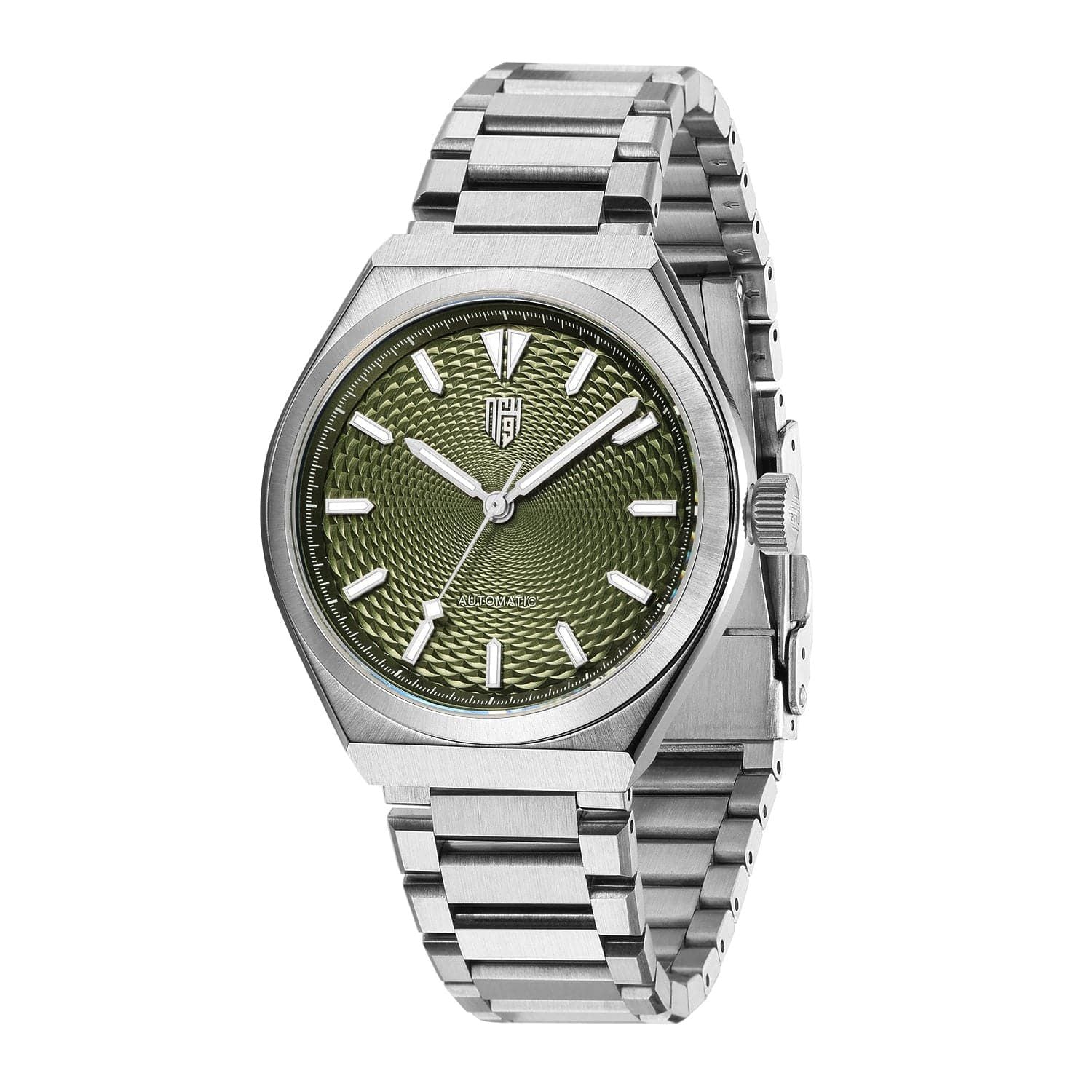 Successor 2- Stainless Steel/Olive Green Dial