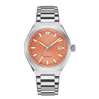 Successor 2- Stainless Steel/Salmon Dial (Date)
